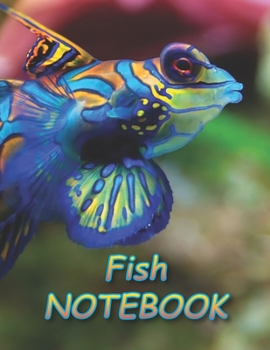 Fish NOTEBOOK: Notebooks and Journals 110 pages (8.5"x11")