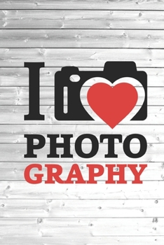 Paperback I Heart Love Photography - Photographer Journal Book