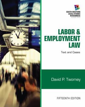 Hardcover Labor & Employment Law: Text and Cases Book