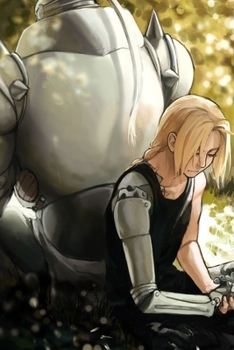 Journal: Fullmetal Alchemist Soft Glossy Cover Journal Lined Pages Book 6 x 9 Inches 110 Pages