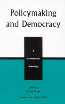 Hardcover Policymaking and Democracy: A Multinational Anthology Book