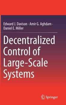 Hardcover Decentralized Control of Large-Scale Systems Book