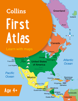 Paperback Collins First Atlas Book