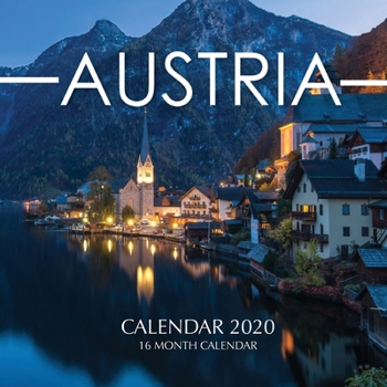 Paperback Austria Calendar 2020: 16 Month Calendar Book