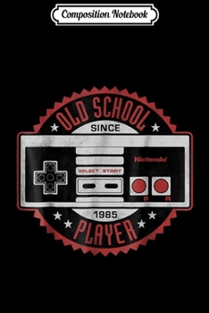 Composition Notebook: Nintendo NES Controller Old School Player Graphic  Journal/Notebook Blank Lined Ruled 6x9 100 Pages