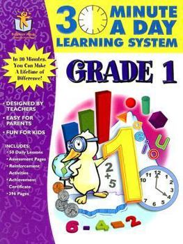 Paperback 30 Minute a Day Learning System Grade 1 Book