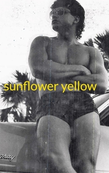 Hardcover sunflower yellow Book
