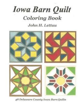 Paperback Iowa Barn Quilt Coloring Book