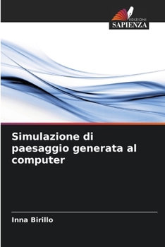Paperback Simulazione di paesaggio generata al computer [Italian] Book