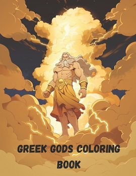 Paperback Greek God Mythology Coloring Book for Kids and Adults Book