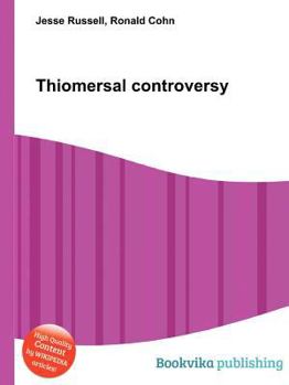Paperback Thiomersal Controversy Book