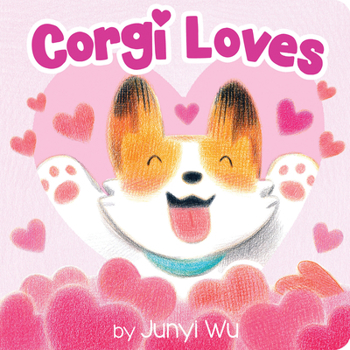 Board book Corgi Loves Book