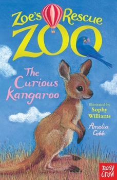 Paperback Zoes Rescue Zoo The Curious Kangeroo Book