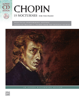 Paperback Chopin: 19 Nocturnes: Practical Performing Edition [With CD (Audio)] Book