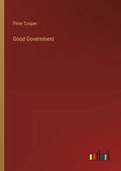 Paperback Good Government Book