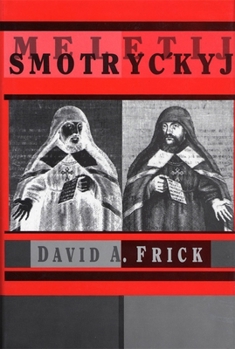 Paperback Meletij Smotryc'kyj Book