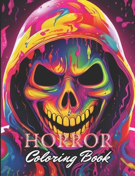 Paperback Horror Coloring Book for Adult: High Quality +100 Adorable Designs for All Ages Book