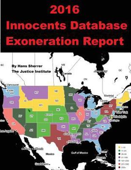 Paperback 2016 Innocents Database Exoneration Report Book