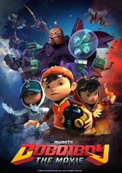 DVD Boboiboy: The Movie Book