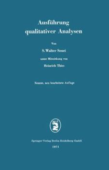 Paperback Ausführung Qualitativer Analysen [German] Book