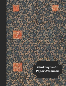 Genkouyoushi Paper Notebook: Practice Writing Kana & Kanji Characters: Great Vintage Classic Gift For Japanese Foreign Learners & Expats (Genkouyoushi Vintage)