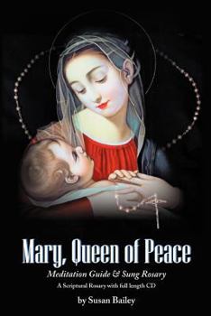 Paperback Mary, Queen of Peace Meditation Guide & Sung Rosary Book