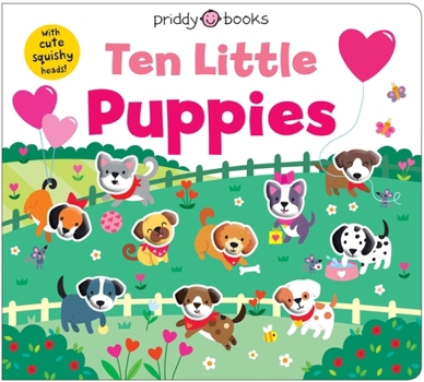 Board book Ten Little Puppies (Little Squishies) Book