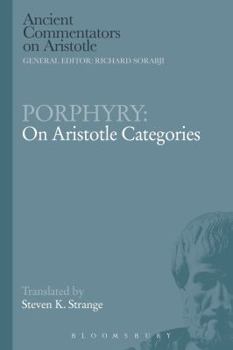Paperback Porphyry: On Aristotle Categories Book