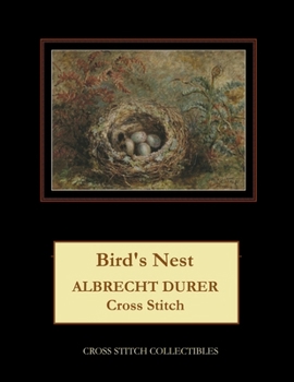 Paperback Bird's Nest: Albrecht Durer Cross Stitch Pattern [Large Print] Book