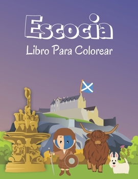 Paperback Escocia: Libro Para Colorear [Spanish] Book