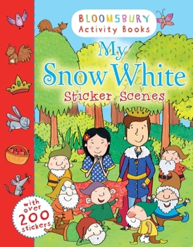 Paperback My Snow White Sticker Scenes Book