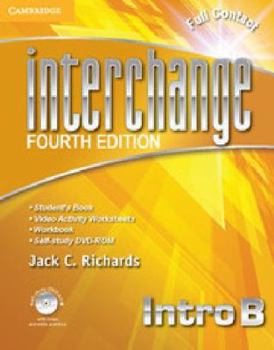 Hardcover Interchange Intro Full Contact B with Self-Study DVD-ROM Book