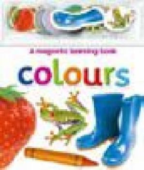 Hardcover Magnetic Learning Book Colours Book