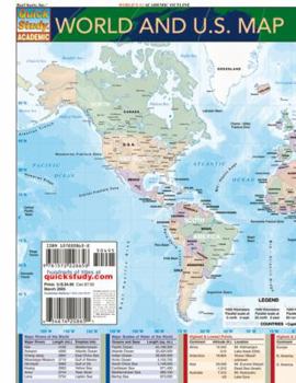 Cards World & U.S. Map Book