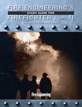 Paperback Fire Engineering's Study Guide for Firefighter I and II Book