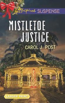 Mass Market Paperback Mistletoe Justice [Large Print] Book