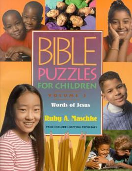 Paperback Bible Puzzles for Children, Volume 3 Book