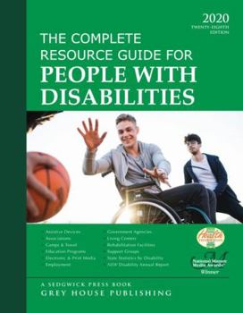 Paperback Complete Resource Guide for People with Disabilities, 2020: Print Purchase Includes 1 Year Free Online Access Book