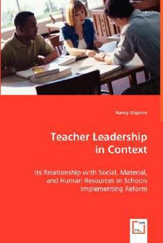 Paperback Teacher Leadership in Context Book