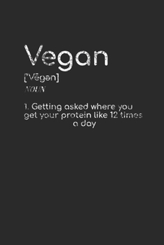 Vegan: Graph Paper Notebook (6" x 9" - 120 pages) ~ Veganism Notebook Design for Gift / Daily Journals