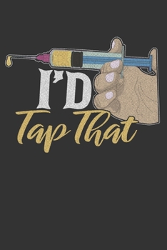 2020 Week To View Dated Planner Diary: 6x9 Inches Paperback I'd Tap That Funny Phlebotomist Pun Joke