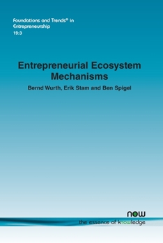 Paperback Entrepreneurial Ecosystem Mechanisms Book
