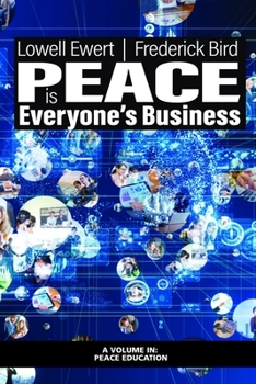 Paperback Peace Is Everyone's Business Book