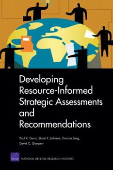 Developing Resource-Informed Strategic Assessments and Recommendations