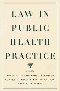 Hardcover Law in Public Health Practice Book