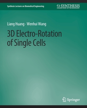 Paperback 3D Electro-Rotation of Single Cells Book