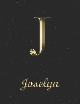 Paperback Joselyn: 1 Year Daily Planner (12 Months) - Yellow Gold Effect Letter J Initial First Name - 2020 - 2021 - 365 Pages for Planni Book