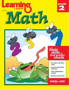 Paperback Learning Library Math Grade 2 Book
