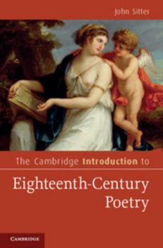 Hardcover The Cambridge Introduction to Eighteenth-Century Poetry Book