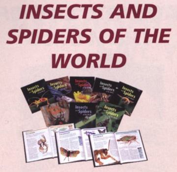 Library Binding Insects and Spiders of the World Book